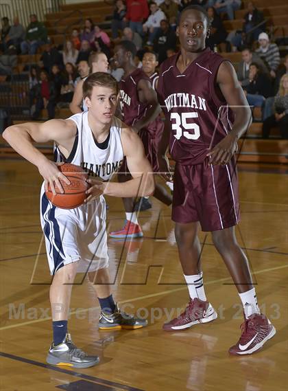 Thumbnail 2 in Bayport-Blue Point vs Walt Whitman (Islip Holiday Tournament Final) photogallery.