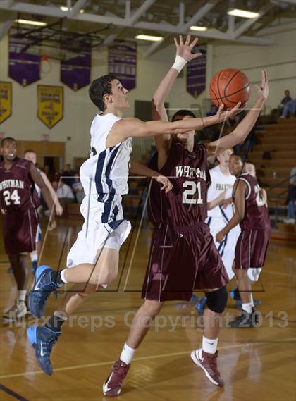 Thumbnail 1 in Bayport-Blue Point vs Walt Whitman (Islip Holiday Tournament Final) photogallery.