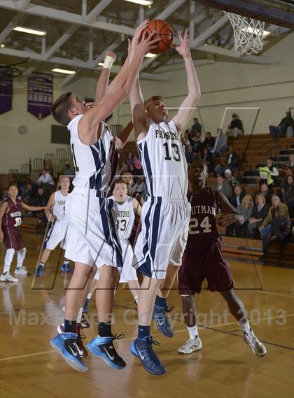 Thumbnail 2 in Bayport-Blue Point vs Walt Whitman (Islip Holiday Tournament Final) photogallery.