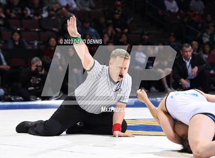 Thumbnail 2 in CIF State Girls Wrestling Championships (Finals) photogallery.