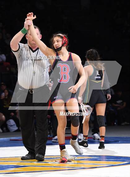 Thumbnail 2 in CIF State Girls Wrestling Championships (Finals) photogallery.