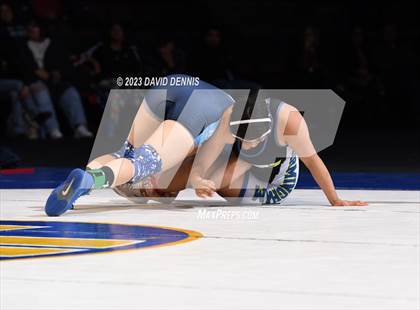 Thumbnail 3 in CIF State Girls Wrestling Championships (Finals) photogallery.
