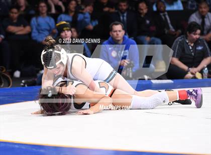 Thumbnail 3 in CIF State Girls Wrestling Championships (Finals) photogallery.
