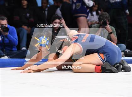 Thumbnail 3 in CIF State Girls Wrestling Championships (Finals) photogallery.