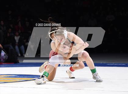 Thumbnail 1 in CIF State Girls Wrestling Championships (Finals) photogallery.