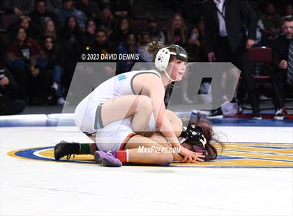 Thumbnail 1 in CIF State Girls Wrestling Championships (Finals) photogallery.
