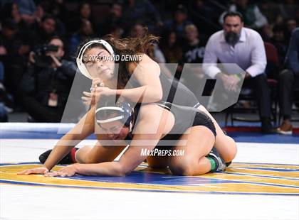 Thumbnail 2 in CIF State Girls Wrestling Championships (Finals) photogallery.