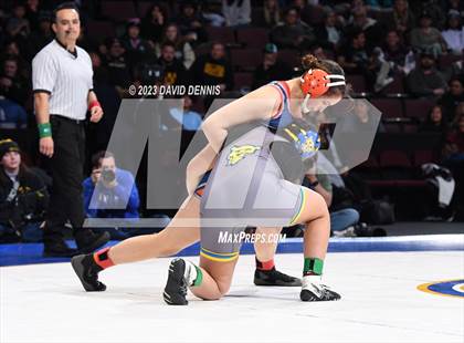 Thumbnail 2 in CIF State Girls Wrestling Championships (Finals) photogallery.