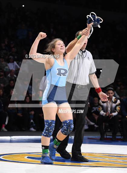 Thumbnail 1 in CIF State Girls Wrestling Championships (Finals) photogallery.