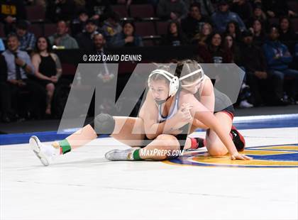 Thumbnail 2 in CIF State Girls Wrestling Championships (Finals) photogallery.
