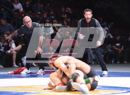 Thumbnail 1 in CIF State Girls Wrestling Championships (Finals) photogallery.