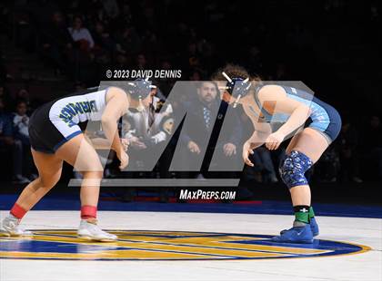 Thumbnail 1 in CIF State Girls Wrestling Championships (Finals) photogallery.