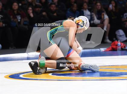 Thumbnail 2 in CIF State Girls Wrestling Championships (Finals) photogallery.