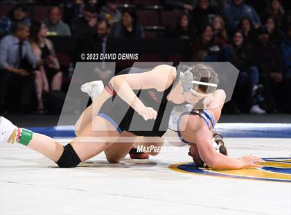 Thumbnail 2 in CIF State Girls Wrestling Championships (Finals) photogallery.