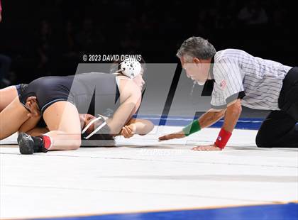 Thumbnail 1 in CIF State Girls Wrestling Championships (Finals) photogallery.