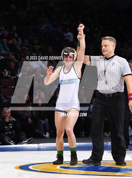 Thumbnail 3 in CIF State Girls Wrestling Championships (Finals) photogallery.