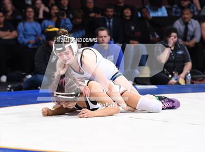 Thumbnail 2 in CIF State Girls Wrestling Championships (Finals) photogallery.