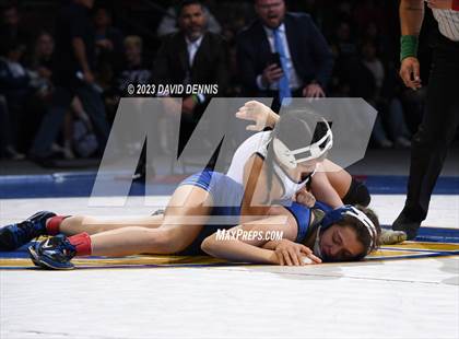 Thumbnail 1 in CIF State Girls Wrestling Championships (Finals) photogallery.