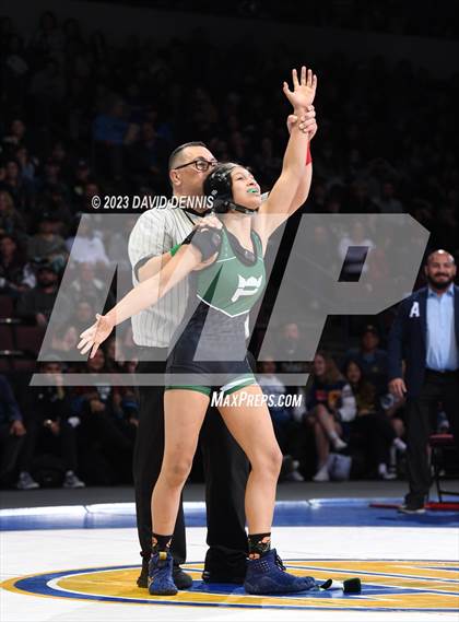 Thumbnail 1 in CIF State Girls Wrestling Championships (Finals) photogallery.