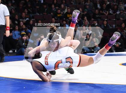 Thumbnail 2 in CIF State Girls Wrestling Championships (Finals) photogallery.