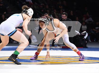 Thumbnail 3 in CIF State Girls Wrestling Championships (Finals) photogallery.
