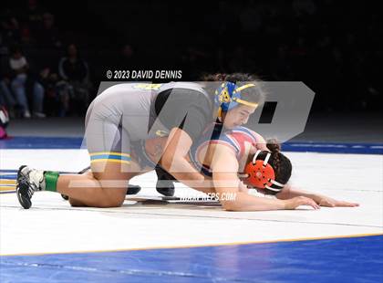 Thumbnail 1 in CIF State Girls Wrestling Championships (Finals) photogallery.