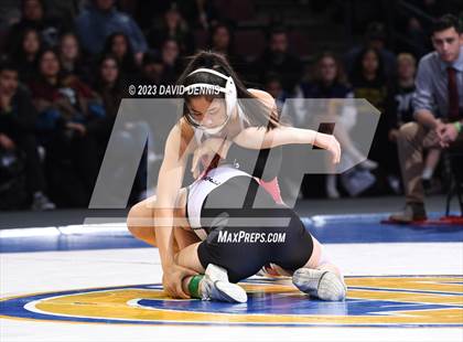 Thumbnail 2 in CIF State Girls Wrestling Championships (Finals) photogallery.
