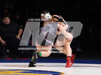 Thumbnail 1 in CIF State Girls Wrestling Championships (Finals) photogallery.