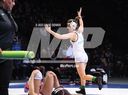 Thumbnail 3 in CIF State Girls Wrestling Championships (Finals) photogallery.