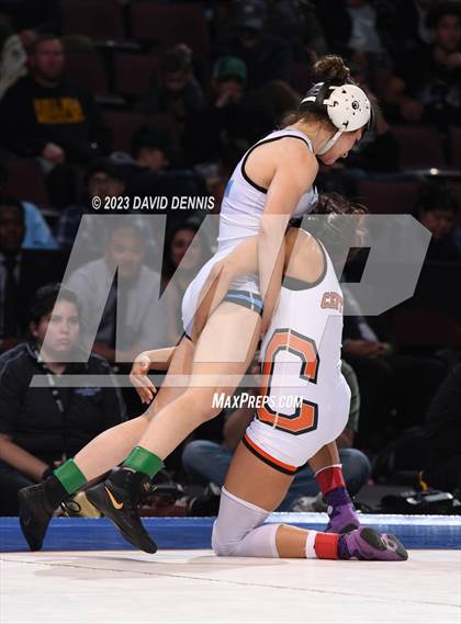 Thumbnail 1 in CIF State Girls Wrestling Championships (Finals) photogallery.