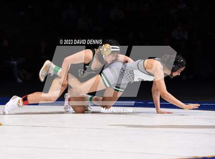 Thumbnail 2 in CIF State Girls Wrestling Championships (Finals) photogallery.