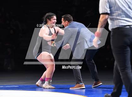 Thumbnail 2 in CIF State Girls Wrestling Championships (Finals) photogallery.