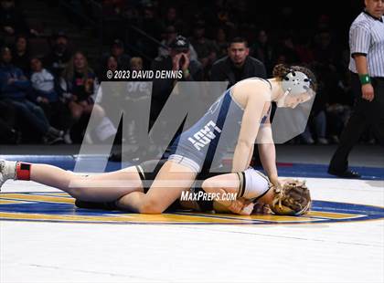 Thumbnail 1 in CIF State Girls Wrestling Championships (Finals) photogallery.