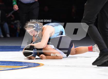 Thumbnail 1 in CIF State Girls Wrestling Championships (Finals) photogallery.