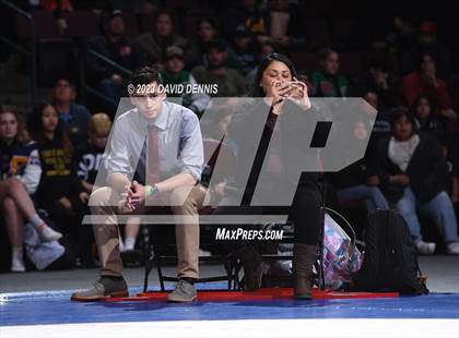 Thumbnail 1 in CIF State Girls Wrestling Championships (Finals) photogallery.