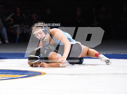 Thumbnail 3 in CIF State Girls Wrestling Championships (Finals) photogallery.