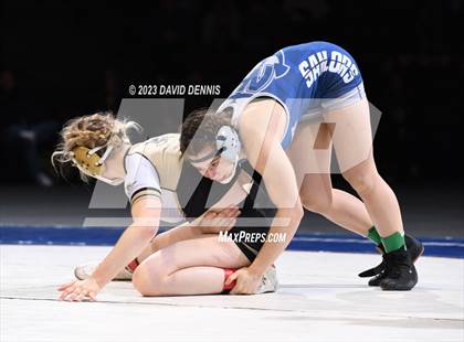 Thumbnail 3 in CIF State Girls Wrestling Championships (Finals) photogallery.
