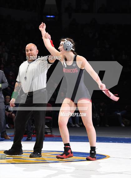 Thumbnail 3 in CIF State Girls Wrestling Championships (Finals) photogallery.