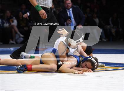 Thumbnail 3 in CIF State Girls Wrestling Championships (Finals) photogallery.