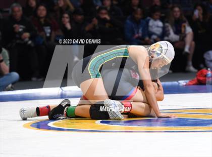 Thumbnail 1 in CIF State Girls Wrestling Championships (Finals) photogallery.