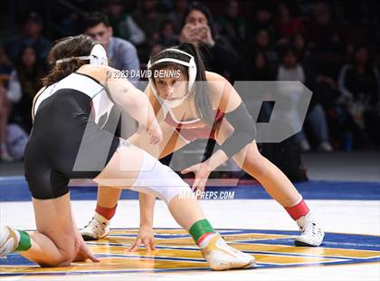 Thumbnail 2 in CIF State Girls Wrestling Championships (Finals) photogallery.