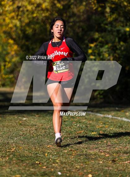 Thumbnail 3 in IHSAA Girls Cross Country Regionals photogallery.