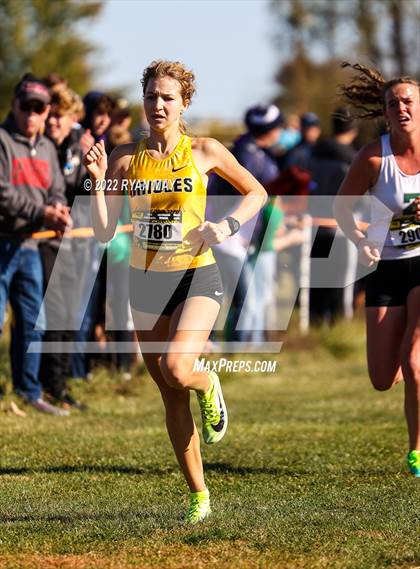 Thumbnail 1 in IHSAA Girls Cross Country Regionals photogallery.