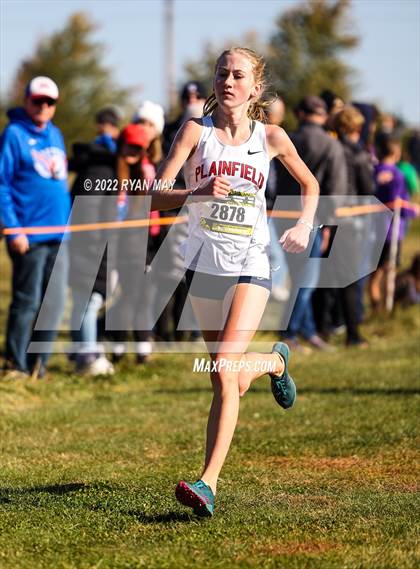 Thumbnail 1 in IHSAA Girls Cross Country Regionals photogallery.