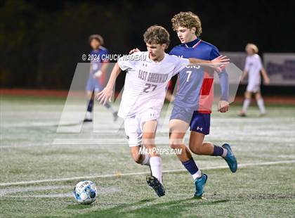 Thumbnail 1 in East Greenwich vs. Lincoln ( RIIL State Division 2 Semifinal ) photogallery.