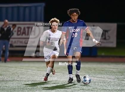 Thumbnail 3 in East Greenwich vs. Lincoln ( RIIL State Division 2 Semifinal ) photogallery.