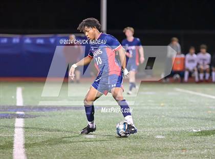 Thumbnail 1 in East Greenwich vs. Lincoln ( RIIL State Division 2 Semifinal ) photogallery.