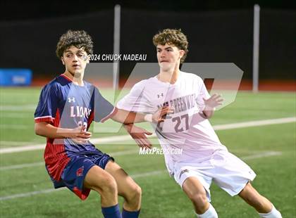 Thumbnail 2 in East Greenwich vs. Lincoln ( RIIL State Division 2 Semifinal ) photogallery.
