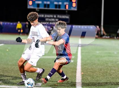 Thumbnail 1 in East Greenwich vs. Lincoln ( RIIL State Division 2 Semifinal ) photogallery.