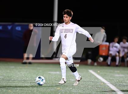 Thumbnail 1 in East Greenwich vs. Lincoln ( RIIL State Division 2 Semifinal ) photogallery.